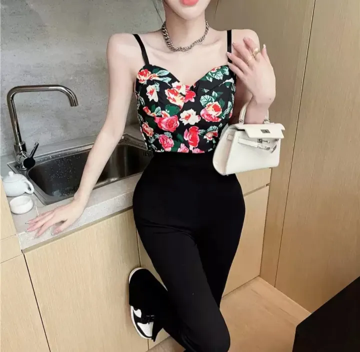 Fashion%20Floral%20Print%20Sexy%20Padded%20Tank%20Top%20/T-Shirt%20For%20Women%20-%20Fashion%20%7C%20T-Shirts%20For%20Women%20%7C%20Women's%20Wear%20%7C%20-%20Image%208