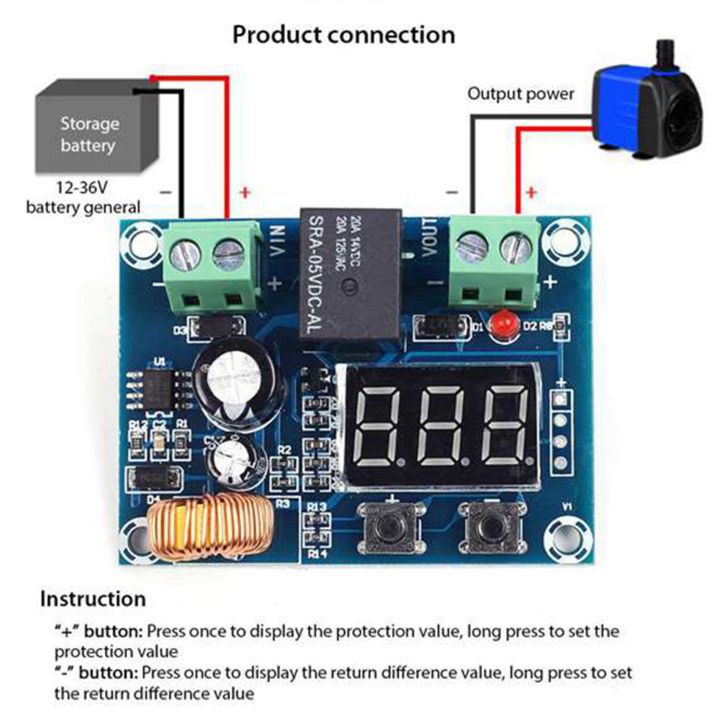 2%20Piece%20of%20DC%2012V-36V%20Voltage%20Protection%20Module,%20Discharge%20Protection%20Module,%20Low%20Power%20Disconnect%20-%20Image%202