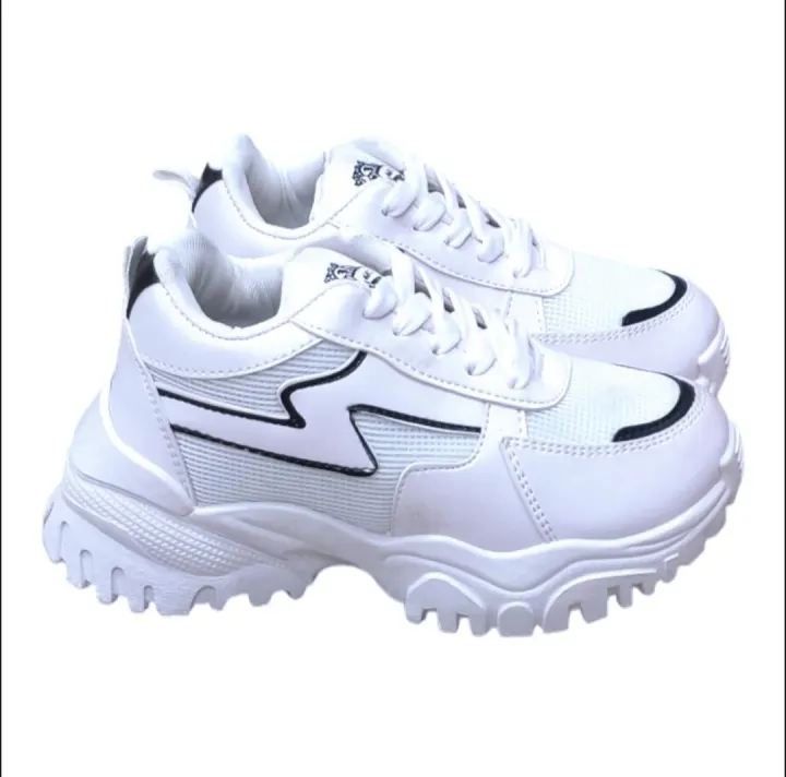 White Iner New White Inner Heel Sneaker For Women (DD66) | Daraz.com.np