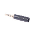 Gold Plated 3.5mm TRS Male to 3.5mm TRRS Female Stereo Audio Connector 3.5 mm 3 Pole Plug to 4 Pole Jack Microphone Adapter A JUE. 