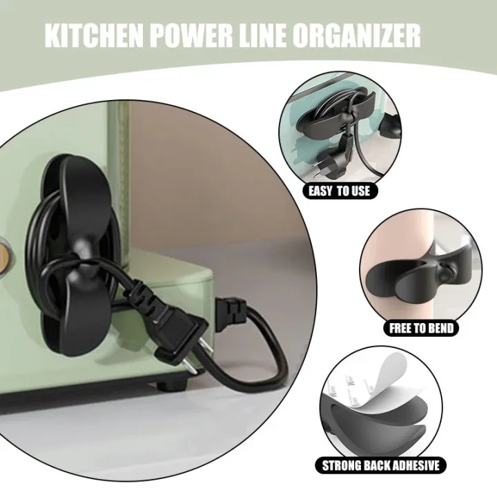 Kitchen%20Silicone%20Cord%20Cable%20Management%20Clips%20Holder/Air%20Fryer%20Coffee%20Machine%20Wire%20Fixer%20-%20Image%204