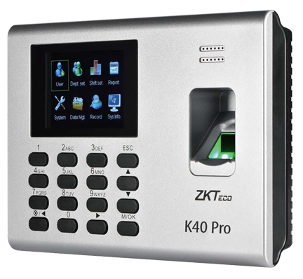 ZKTECO K40 Pro Biometric Fingerprint Time Attendance System