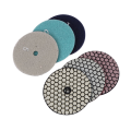 120 Pcs 100 mm Dry Polishing Pad 4 Inch Type Diamond Polishing Pads for Marble Sanding Disc for Stone. 