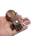 Thanos Infinity Gauntlet Metal Keychain - Avengers Infinity War Original Marvel Merchandise. 