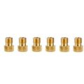 OUMERY 15 Pcs Inflator Pump Nozzle Kit Presta Schrader Valve Tube Bicycle Valve Adaptors for Road & & Fixie Bike Tire Pump. 