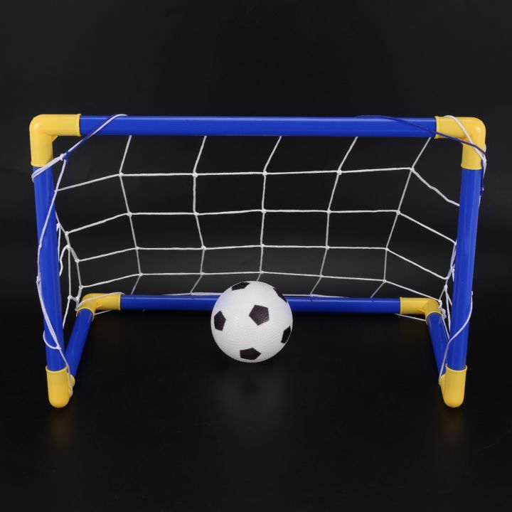 Indoor%20Mini%20Folding%20Football%20Soccer%20Ball%20Goal%20Post%20Net%20Set+Pump%20-%20Image%203