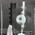 Door Hanger Wall Organizer Hook Bedroom Clothing Hook Holder Coat Hat Bag Rack Bathroom Kitchen Home Storage Organization MENGYU. 