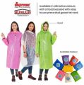Shalimar Premium Quality Rain Poncho – Waterproof, Free Size, Reusable. 