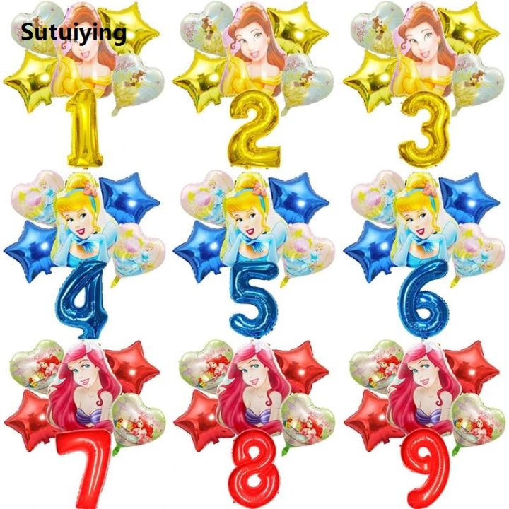 Sutuiying%20Disney%20Princess%20Foil%20Balloons%20Belle%20Cinderella%20Ariel%20Girl%20Helium%20Luxury%20Balloons%20Baby%20Shower%20Birthday%20Party%20Supplies%20Decoration%20Globos%20-%20Image%202