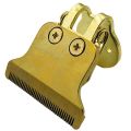 NAMUNY 2x T-Shaped Hair Clipper Blade with Stand T9 Blade Trimmer Replacement Replacement Clipper Silver & Gold. 