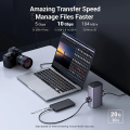 UGREEN 13-in-1 USB-C Multifunctional Docking Station: The Ultimate Hub for All Your Devices. 