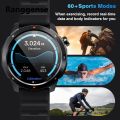 Ranggense Luxury Aolon Navi R3 Smart Watch for Men GPS 1.43 Inch AMOLED 3ATM Waterproof Smart Watch Compass Altimeter Running Pace Smartwatch Original Sports Smart watch. 