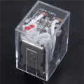 ARELENE 5X JQX-13F LY2 AC 24V Coil 8-Pin DPDT Red LED Electromagnetic Relay. 