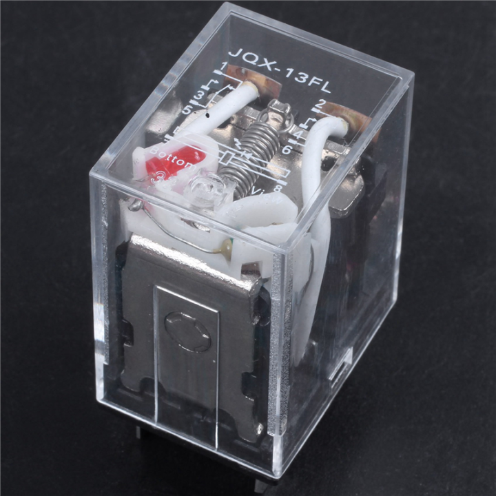 ARELENE%205X%20JQX-13F%20LY2%20AC%2024V%20Coil%208-Pin%20DPDT%20Red%20LED%20Electromagnetic%20Relay%20-%20Image%208