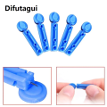 Difutagui High Quality 100pcs 23/26/28/30/33G Lancet Pen Adjustable Depth Blood Sampling Glucose Test Pen Lancing Device for Diabetics Blood Collect. 