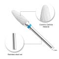Ceramic Carbide Nail Drill Bit Rotate Burr Milling Nail Cutter Bits Electric Drill Machine For Manicure Pedicure Tools. 
