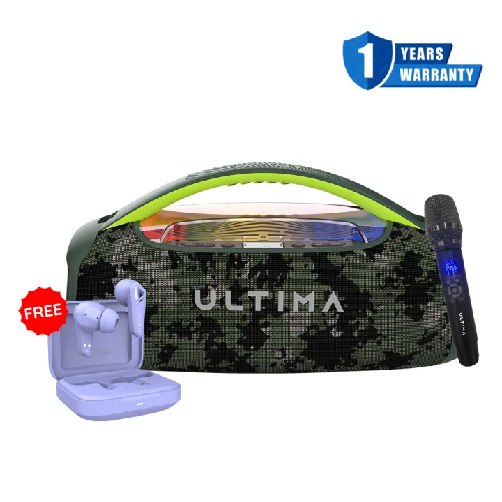 (New%20Launch)%20Ultima%20Boombox%20130%20Karaoke%20Speaker%20With%20UHF%20Microphone%20%7C%20120W%20Output%20With%203%20Equalizer%20Modes%20%7C%20Ultima%20Supreme%20Sound%20%7CDazzling%20RGB%20LED%20Light%20%7C%20Up%20to%2010%20Hrs%20Playtime%20%7C%20Volume%20Slider%20%7C%20USB/AUX/Bluetooth/%20TF%20Card/%20Super%20Fast%20Charging%20-%20Image%209