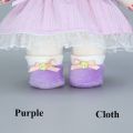 New Cute Doll Clothes Accessories PU Leather&Cloth Mini Dolls Shoes Fashion 13 Styles Cute Doll Boots for 20cm Cotton Doll/for 1/12 Dolls. 