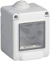 1 Way IP55 Waterproof Wall Mount Outdoor Light Switch 10A, 220V. 
