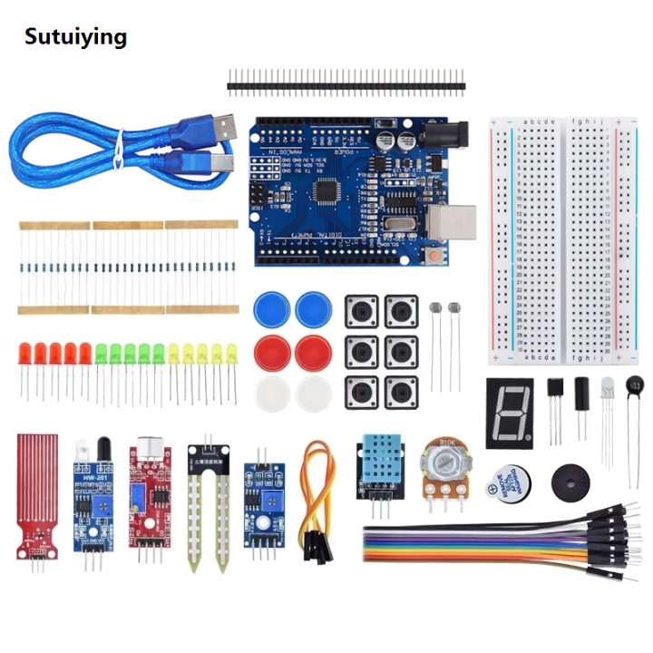 Sutuiying%20Basic%20Starter%20Kit%20for%20Arduino%20Uno%20Set%20R3%20DIY%20New%20style%20Kit%20-%20R3%20Board%20/%20Breadboard%20+%20Retail%20Box%20-%20Image%204