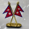 Nepal Flag For Car Dashboard. 