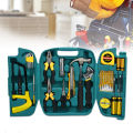 Hand Tools Box Set 27 In 1 | 27 In 1 Multipurpose Tool Set With Portable Carry Box | Multifunctional 27 Pieces Home Essential Tool Kit. 
