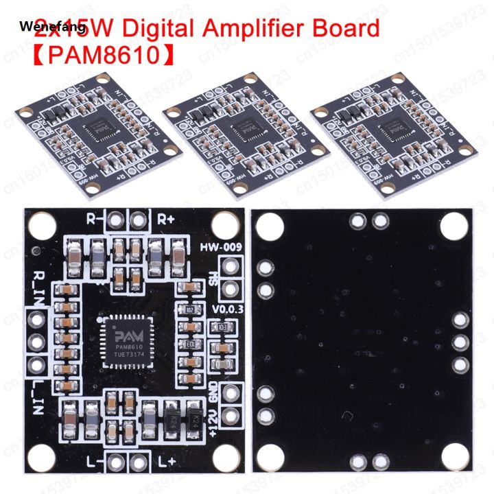 Wenefang%201-3PCS%20PAM8610%20Stereo%20Mini%20Power%20Amplifier%20Board%202x15W%20Digital%20High%20Quality%20Audio%20Amplifier%20Board%20Class%20D%20Dual%20Channel%20HW-009%20-%20Image%202