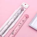Novelty Students Stationery Plastic Kids Gifts Painting Scale Ruler Straight Ruler Cats Claw Ruler Measuring Ruler. 