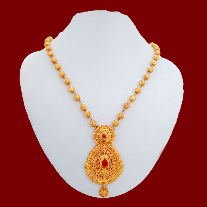 Heavy%20Bridal%20Necklace%20Gold%20Plated%20Mini%20Haar%20Necklace%20-%20Authentic%20Nepali%20Real%20Gold%20Design%20for%20Women%20(Wedding/Bridal%20Jewelry)%20Gold%20Plated%20Gold%20Design%20Bridal%20Combo%20Necklace%20%20for%20Women%20%E2%80%93%20Stylish%20Wedding%20Jewelry%20in%20Traditional%20-%20Image%202