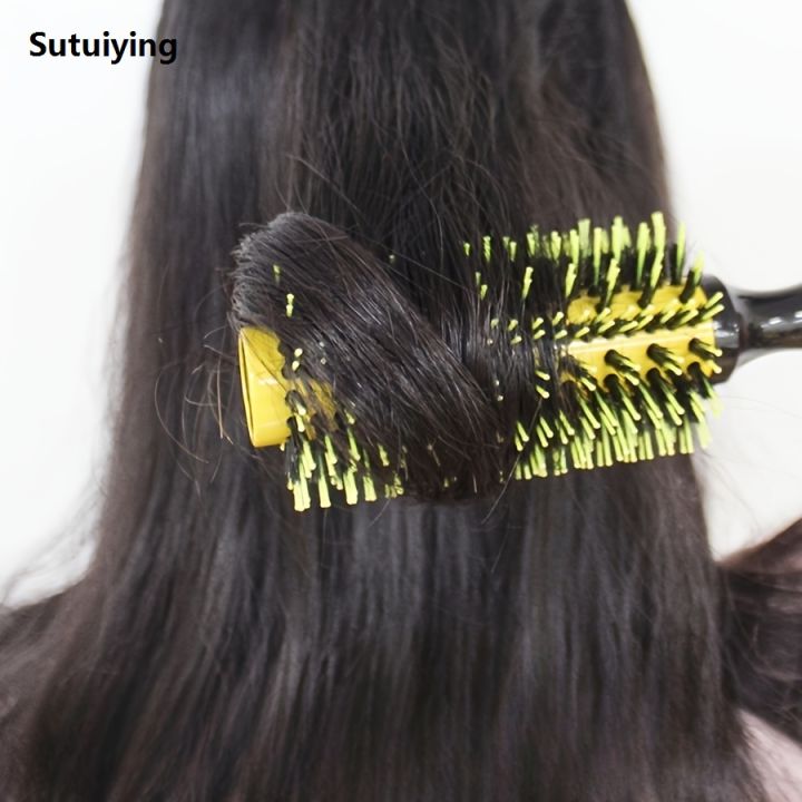 Sutuiying%201pc/%20Yellow%20Aluminum%20Tube%20Roller%20Comb%20-%20Fluffy%20Styling%20Hairbrush%202025%20Wavy%20Styling%20Brush%20Stylish%20hairbrush%20for%20all%20hairstyles%20-%20Image%204