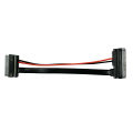 Frist link 6 inches Slimline 13 pin SATA Male to 22 Pin SATA Female Cable Adapter-SATAIII cable. 