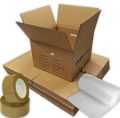House Moving Pack Shifting Home / Apartment  30 Pieces Different Size Box Cardboard | 10 Meter Bubble Wrap | Big Roll of Tape with Marker and 50 Pieces of Fragile Stickers. 