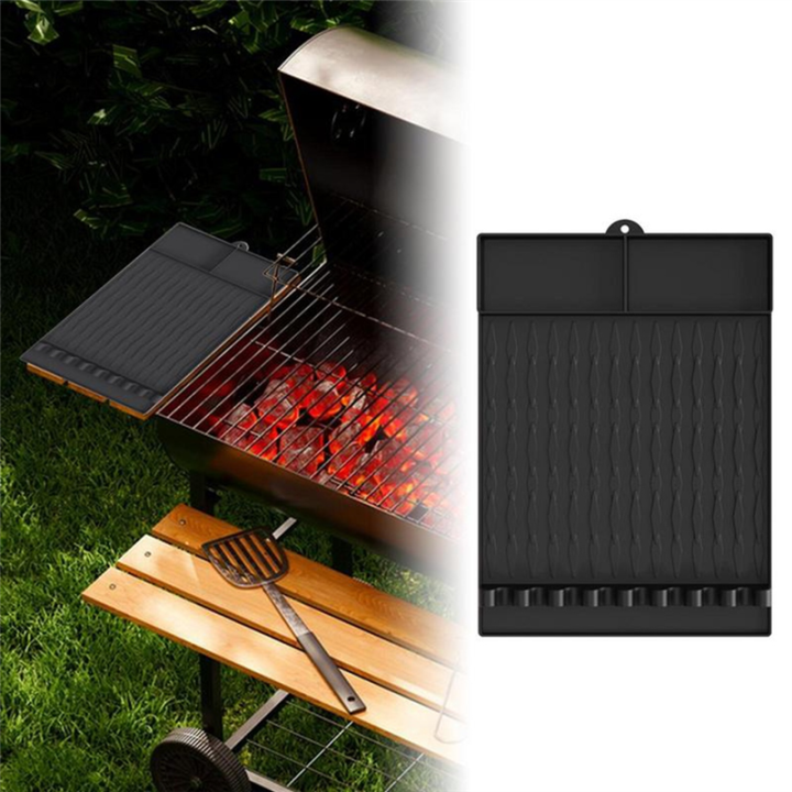 NAMUNY%20Grill%20Tools%20Mat%20Silicone%20Heat-Resistant%20Spatula%20Mat%20with%20Drip%20Pad%20Reusable%20Utensil%20Holder%20for%20Outside%20Grilling%20Kitchen%20A%20-%20Image%206
