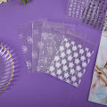 50Pcs/pack Transparent Self-adhesive Opp Bag Photo Cards Protective Storage Bag YANXING. 