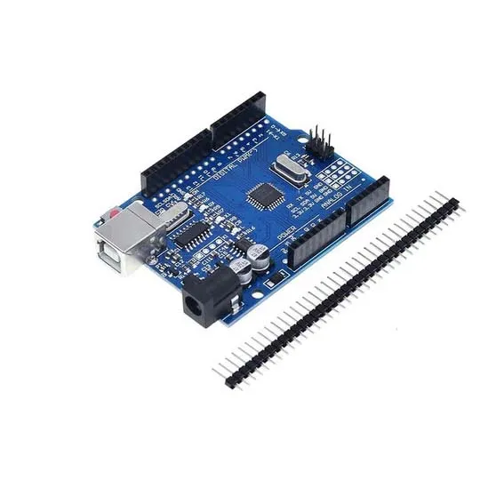 Arduino UNO R3 Microcontroller ATMEGA328P IC Based Development Board ...