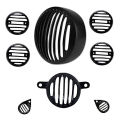 Royal Enfield Bullet Bike Light Cover 8 Pc. METAL. 