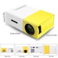 Mini Portable Led Projector Home Theater Projector For Video Movie Game Home Projector (AU Plug). 