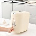 Sealed Rice Dispenser, Airtight Container | Dry Food Dispenser | Grain Storage Container | Flour Dispenser for Food. 