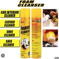 650ml Multifunctional Foam Cleaner Spray To Clean Car & House Lemon Scent. 