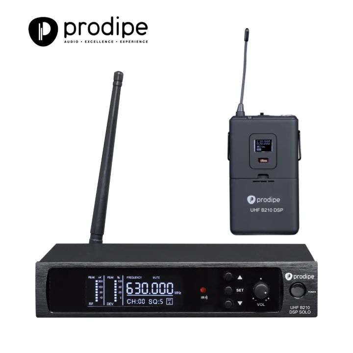 Prodipe UHF B210 DSP Solo Wireless System For Mics & Instruments