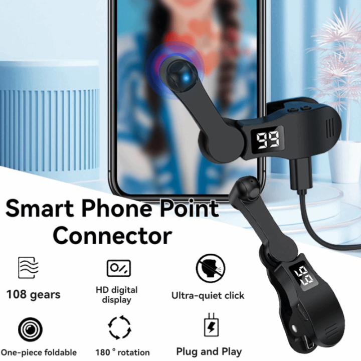 Tatapper Device Touch Tripods Tapper Continuous Screen Auto Clicker Phone Tap Screen ...