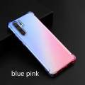 lthmy for Huawei Nova4 Gradient Color Case Cover Soft TPU Silicone Phone Cases Back Cover Shockproof Casing. 