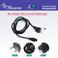 MP 3 prong 2 Pins AC Laptop Power Cable. 