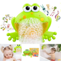 Baby Bath Bubble Toys Set, , Automatic Frog Bubble Maker Kids Bath Bubble-Machine with 12 Music Baby Fun Bath Toys. 