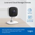 TP-Link Tapo C110 Home Security Wi-Fi Camera  3MP Resolution Two-Way Audio Built-in Microphone and Speaker Motion, Person & Baby Cry Detection Feature White. 
