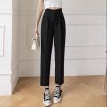 Women's loose Formal Plain Cotton Pants - White Colored | Multi Size | Fashion | Formal Pants For Women. 
