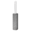 Toilet Brush, Pumice Toilet Cleaning Brush Toilet Bowl Stains Yellow Dirt Pumice Stone Brush, Bathroom Crevice Brush Easy Install. 