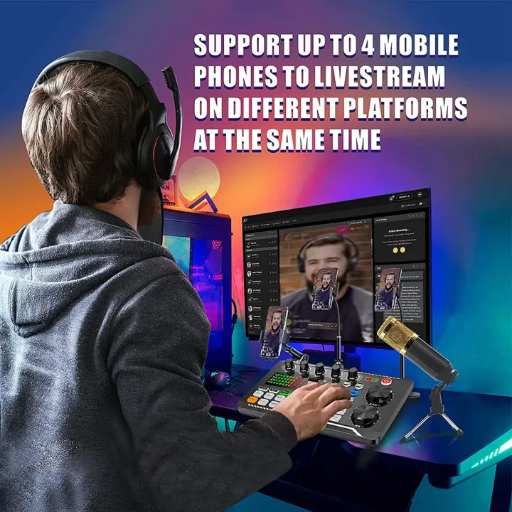 CGearuppt%20Podcast%20Equipment%20Bundle,%20Sound%20Card%20Microphone%20(120KHz/24%20Bit)%20and%20Professional%20Audio%20Mixer%20for%20Streaming%20Gaming%20-%20Image%207