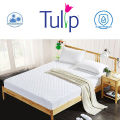 Tulip White Ultrasonic Mattress Protector Queen (60"x78"). 