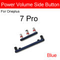 1 Set Side Volume Button + Power ON/OFF Buttton Key Set For Oneplus 7 7T Pro Volume Power Button Keypad Replacement Parts. 